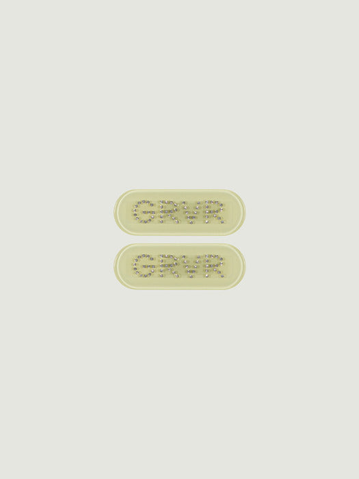 Grove 25Ss Grvr Jules Hair Pin (Lemon)