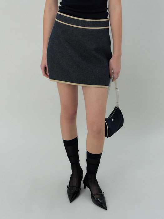 Grove 25Ss Cleo Skirt (Deep Blue)