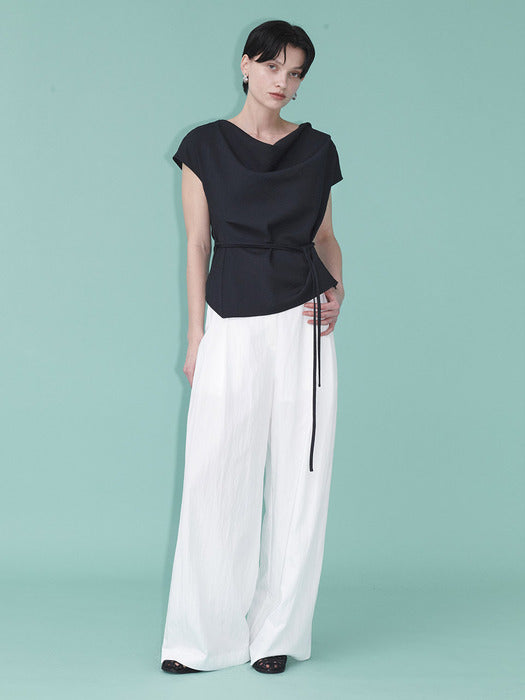 Loeuvre Wide Two-Tuck Pants