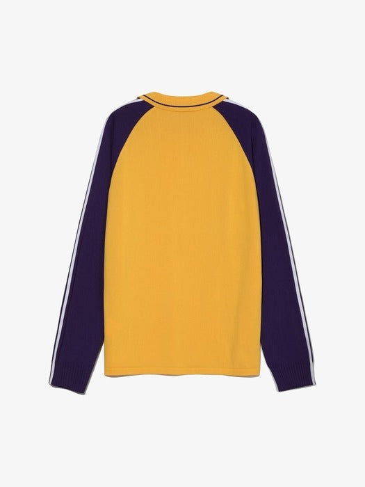F+ LINE COLOR BLOCK SQUADRA KNIT POLO_FO252ST10X002_700