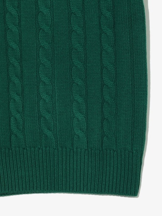 F+ CABLED KNITTED CREWNECK_FO252ST10X003_370