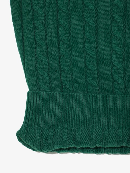 F+ CABLED KNITTED CREWNECK_FO252ST10X003_370