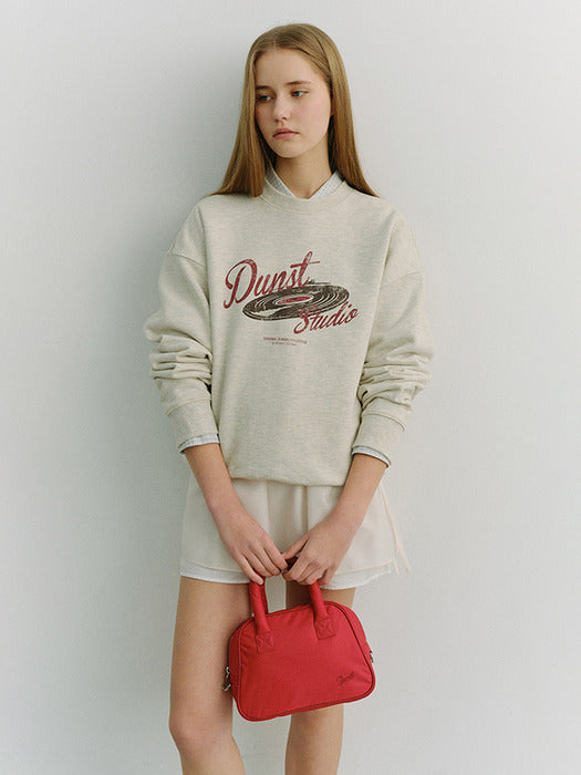 Dunst Nylon Boston Tote Bag Red