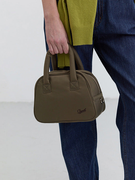 [dunst] NYLON BOSTON TOTE BAG KHAKI_UDBA5E212K2