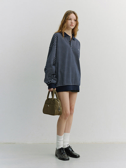 [dunst] NYLON BOSTON TOTE BAG KHAKI_UDBA6E212K2