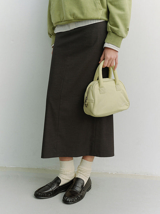 [dunst] NYLON BOSTON TOTE BAG BEIGE_UDBA6E212I2