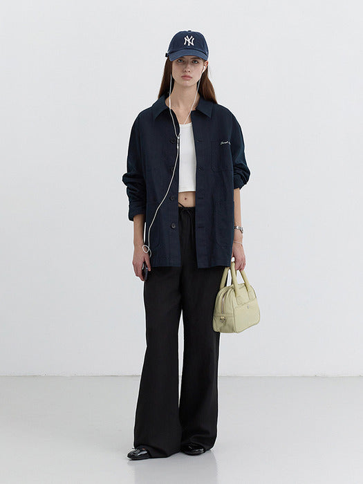 [dunst] NYLON BOSTON TOTE BAG BEIGE_UDBA5E212I2