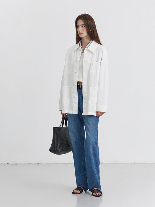 [dunst] RELAXED SUMMER DENIM PANTS CLASSIC BLUE_UDPA5B223B3