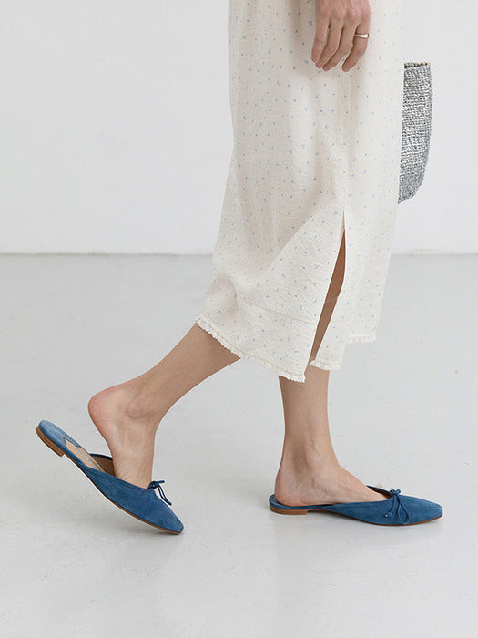 [dunst] A-LINE LONG SKIRT CREAM_UDSK5B226CR