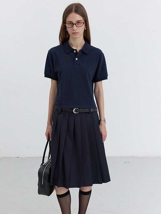 Dunst Essential Polo Shirt Navy