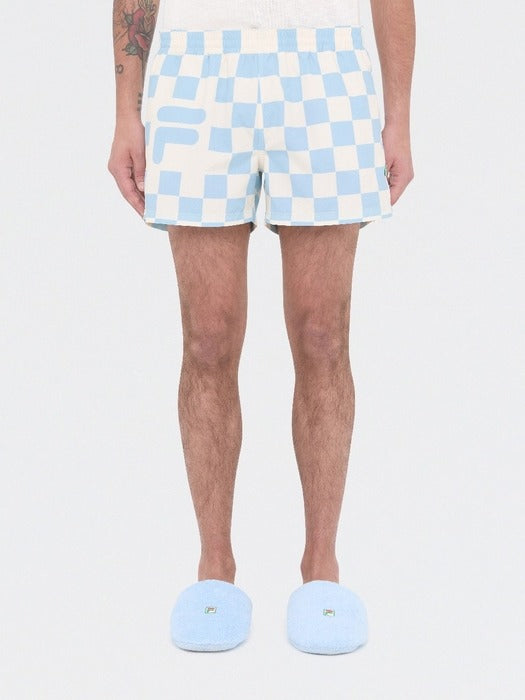 F+ CHECK BEACH SHORTS_FO252TR10X002_442