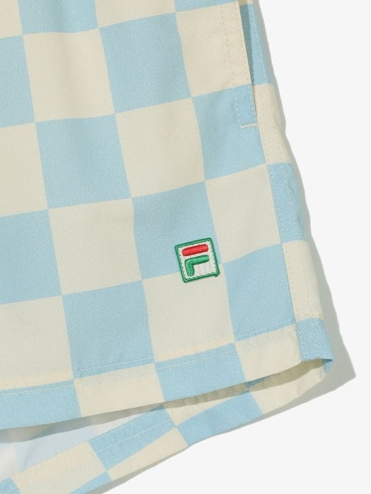 F+ CHECK BEACH SHORTS_FO252TR10X002_442