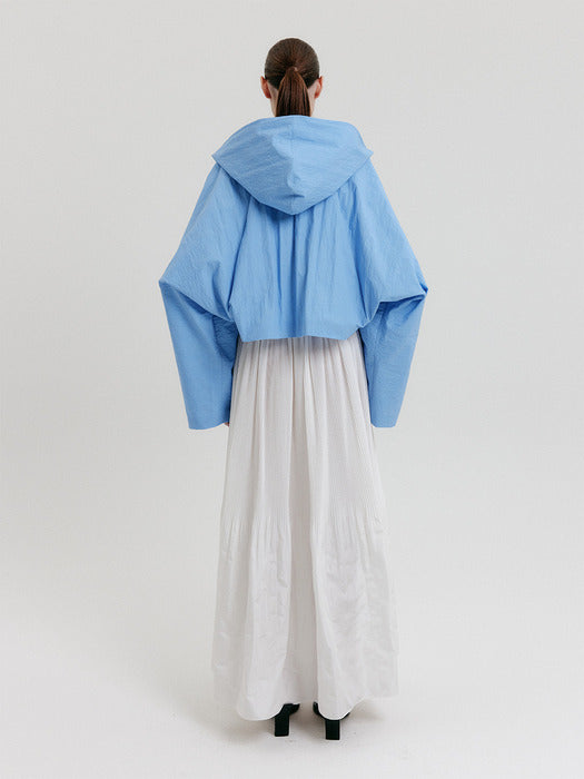 Eenk Pleats Maxi Skirt - White