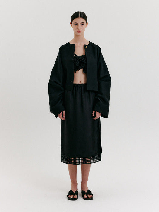 Eenk Layered Skirt - Black