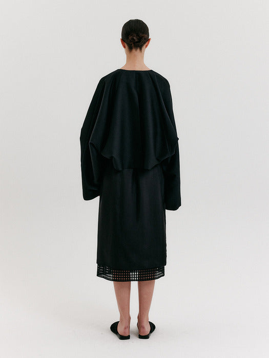 Eenk Layered Skirt - Black