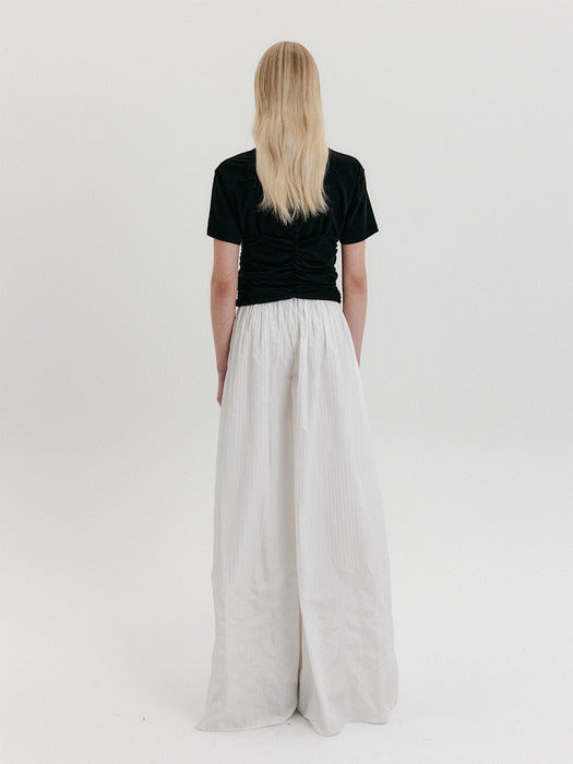 Eenk Knotted T-shirt - Black