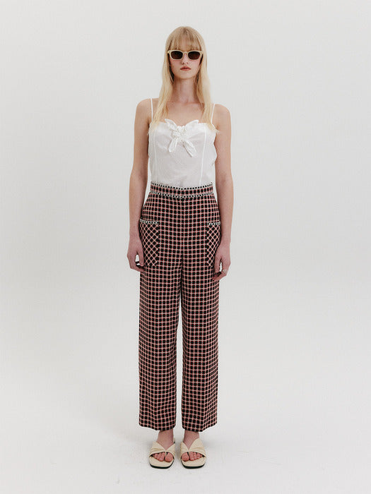 [EENK] Scarf Knotted Top - White