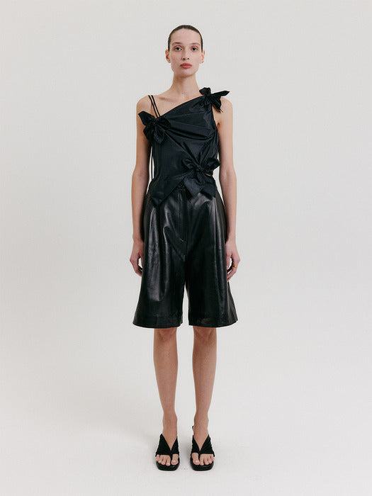 Eenk Jeong-Ja Knot Top - Black