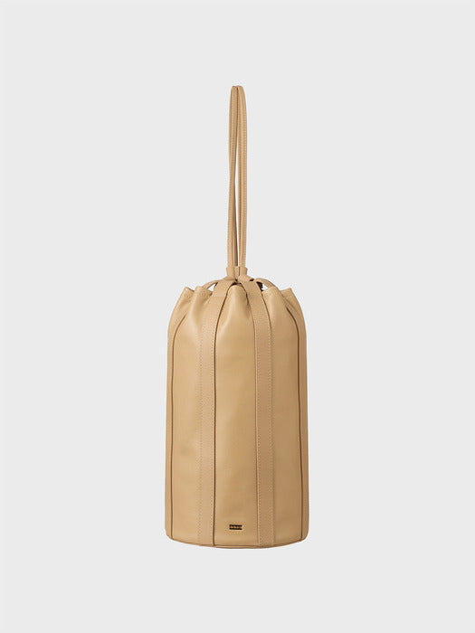 Eenk Striped Sling Bag - Beige
