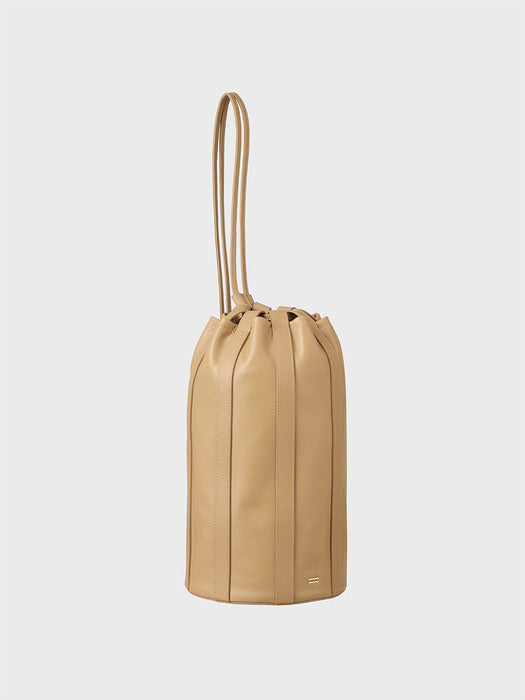 Eenk Striped Sling Bag - Beige