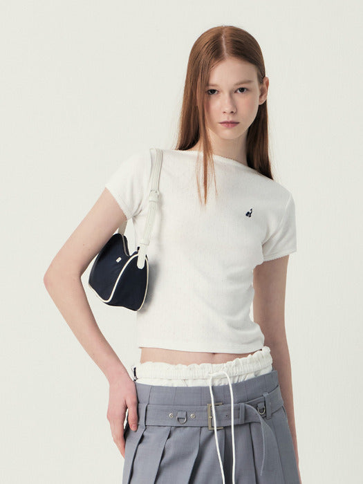 Grove 25Ss Jamie T-Shirt (Ivory)