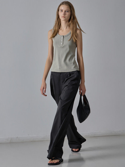 [facade pattern] Henry Neck Cotton Sleeveless