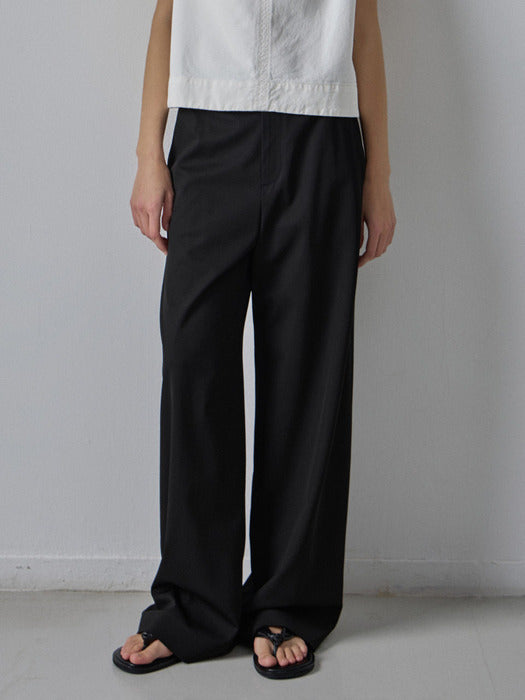 Facade Pattern Summer Relax Pants black