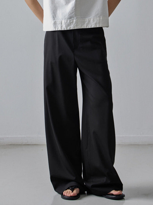 Facade Pattern Summer Relax Pants black