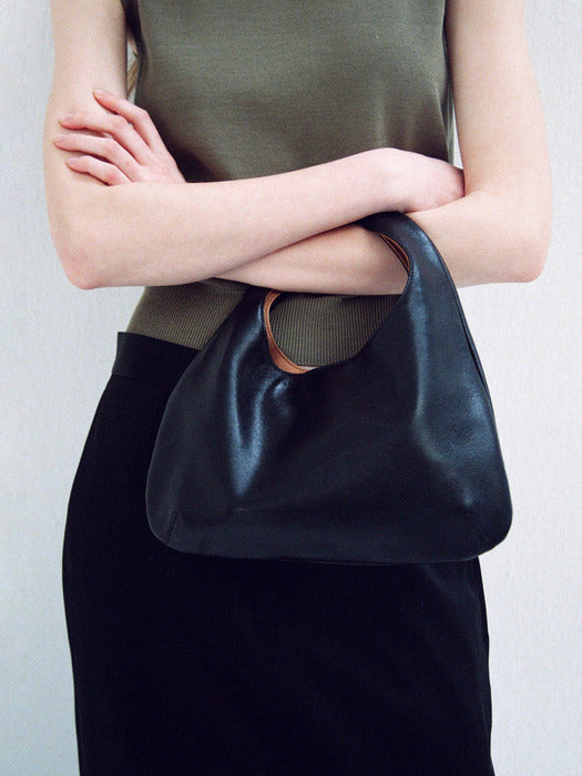 Facade Pattern East Tote Bag black