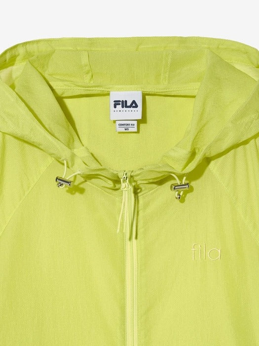 Lightweight Ripstop Shirred Hooded Windbreaker_FS2JKH2152F_LYE