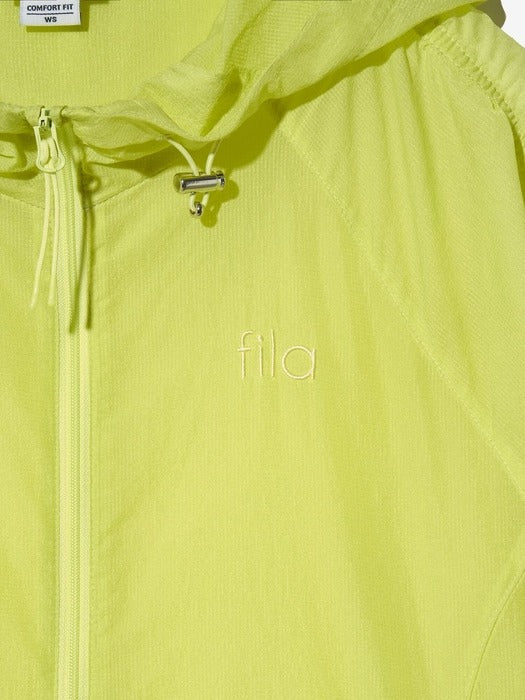 Lightweight Ripstop Shirred Hooded Windbreaker_FS2JKH2152F_LYE