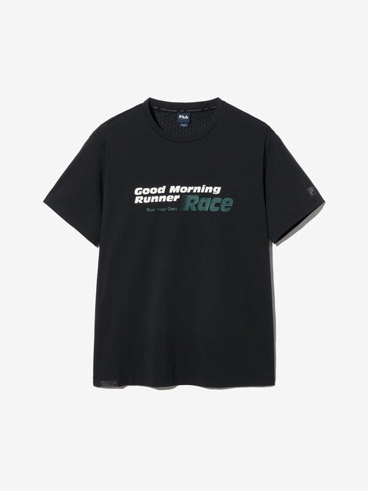 Cooling PCM-Printed Sorona T-Shirt_FS2RSH2211X_BLK