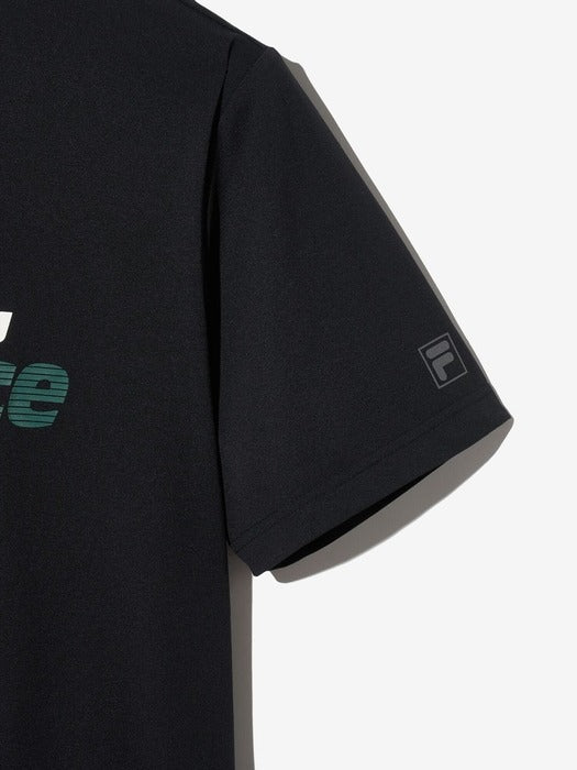 Cooling PCM-Printed Sorona T-Shirt_FS2RSH2211X_BLK