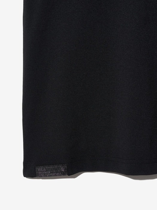 Cooling PCM-Printed Sorona T-Shirt_FS2RSH2211X_BLK