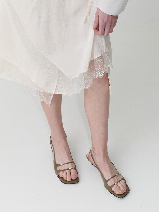 Loeuvre Caillou Slingbacks