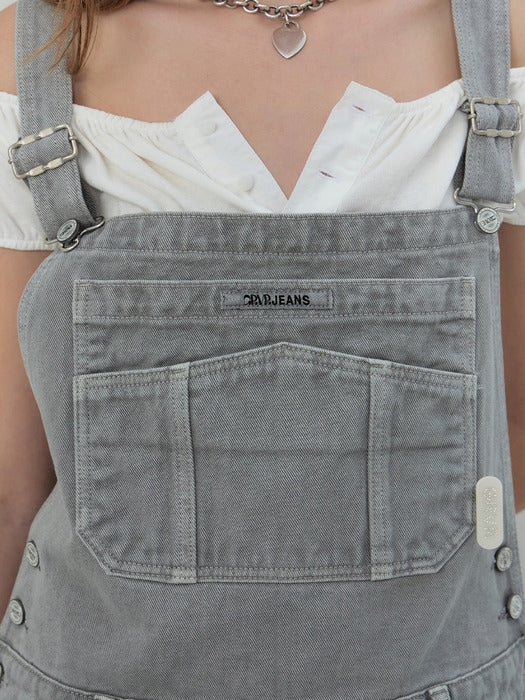 Grove 25Ss Blake Denim Overall (Grey)