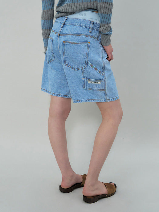 Grove 25Ss Maeve Denim Pants (Light Blue)