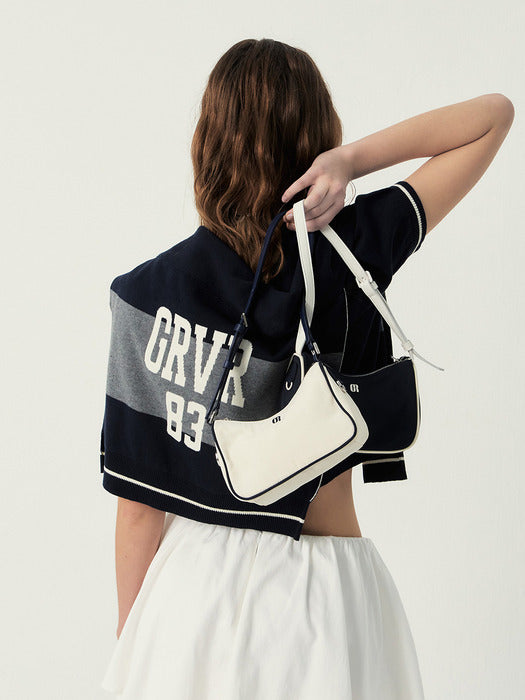 Grove 25Ss Pip Hobo Bag (Ivory)