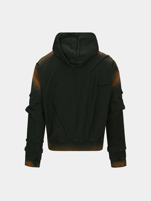 [andersson bell] MARDRO GRADIENT HOODIE atb1080m(BLACK)