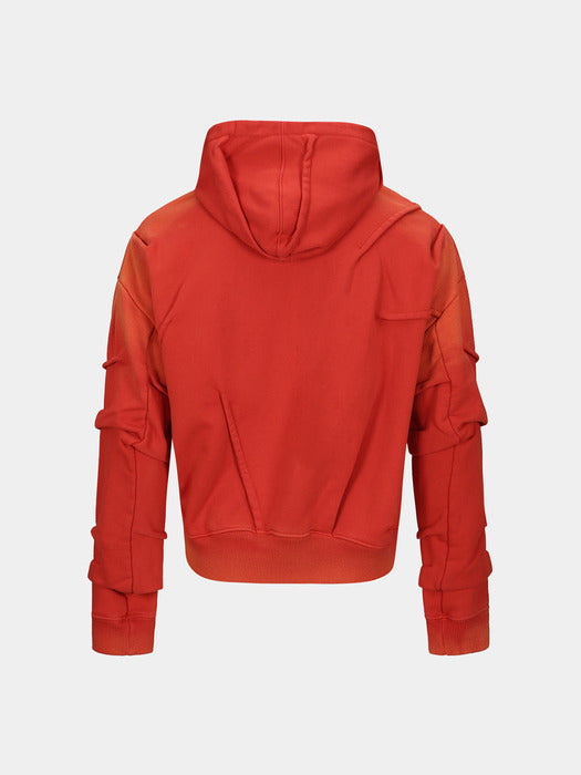 [andersson bell] MARDRO GRADIENT HOODIE atb1080m(TANGERINE)