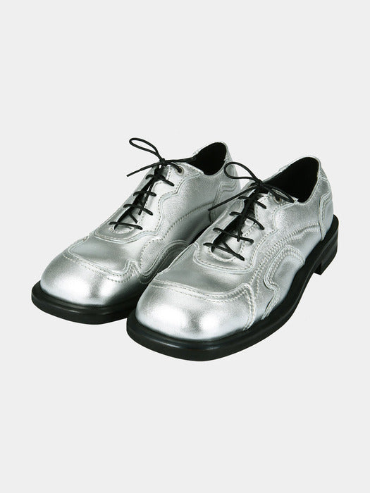 [andersson bell] ORBINA SNEAKERS DERBY SHOES aaa358m(SILVER)