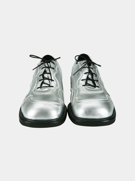 [andersson bell] ORBINA SNEAKERS DERBY SHOES aaa358m(SILVER)
