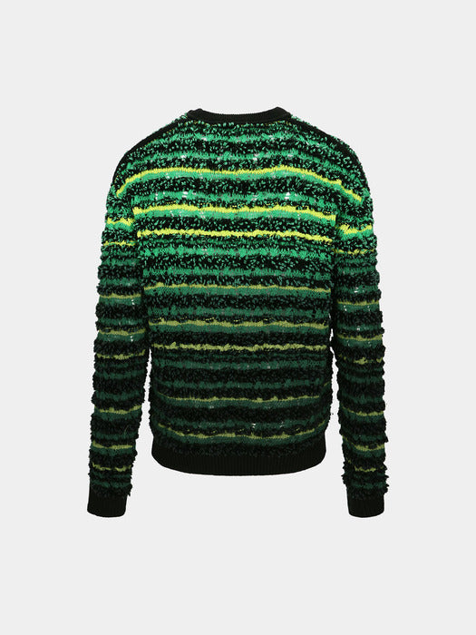 BORDON CREW-NECK SWEATER atb1066m(GREEN)