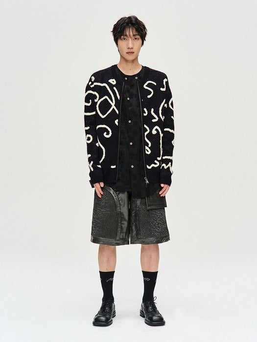 [andersson bell] ADSB LOGO CREW-NECK SWEATER atb1068m(BLACK)