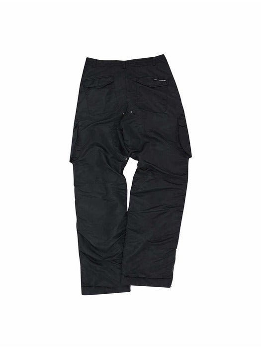[andersson bell] REVERSIBLE PADDED CARGO PANTS apa730m(BLACK)