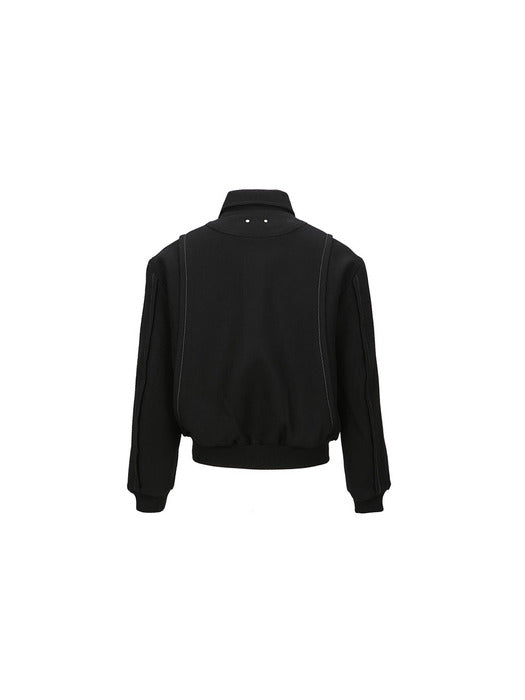 [andersson bell] LEMMANS WOOL BLOUSON JACKET awa553m(BLACK)