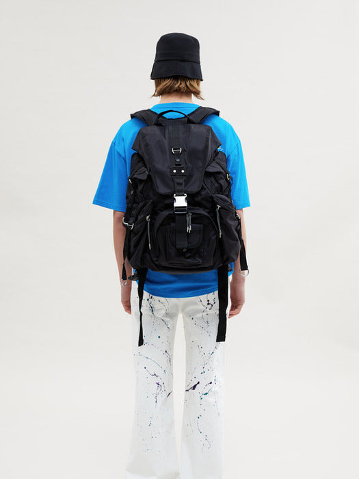 [andersson bell] UNISEX TECHNICAL BERLIN BACKPACK aaa237u(BLACK)