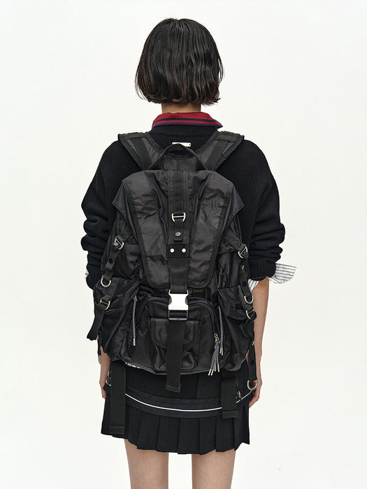 [andersson bell] UNISEX TECHNICAL SMALL BERLIN BACKPACK aaa425u(BLACK)