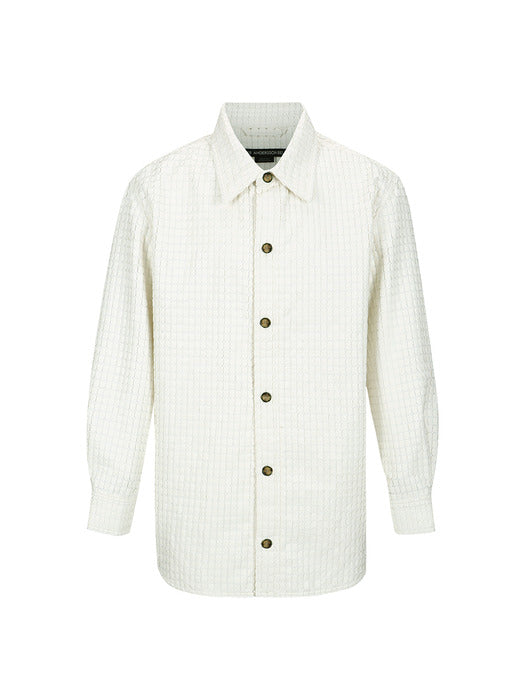 [andersson bell] GABRIEL LONG SHIRTS atb1134m(ECRU)