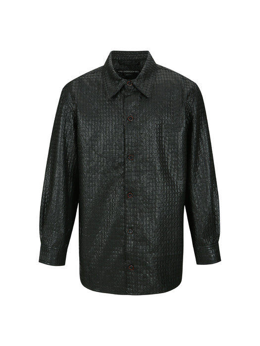 [andersson bell] GABRIEL LONG SHIRTS atb1135m(BLACK)
